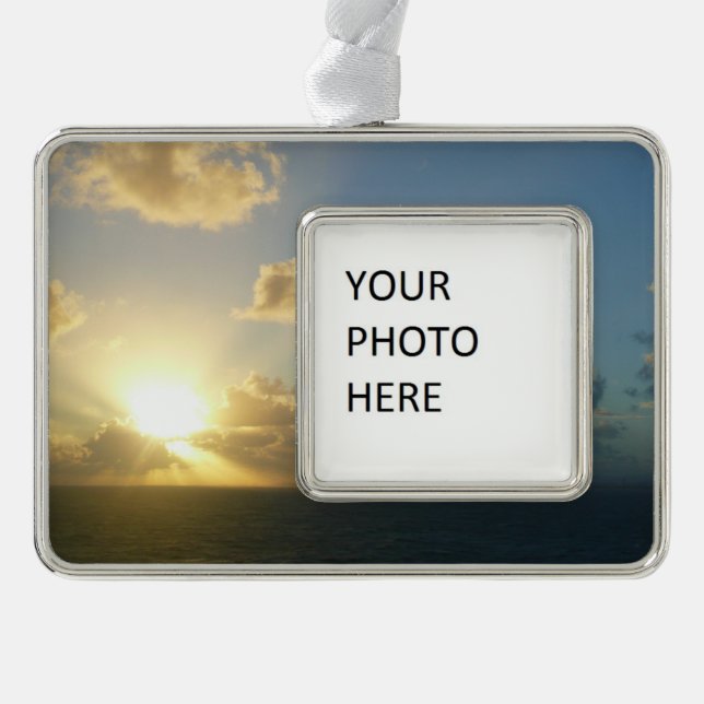 Sunrise over San Juan II Puerto Rico Ornament (Front)