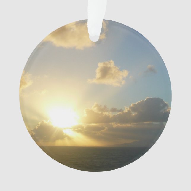 Sunrise over San Juan II Puerto Rico Ornament (Front)