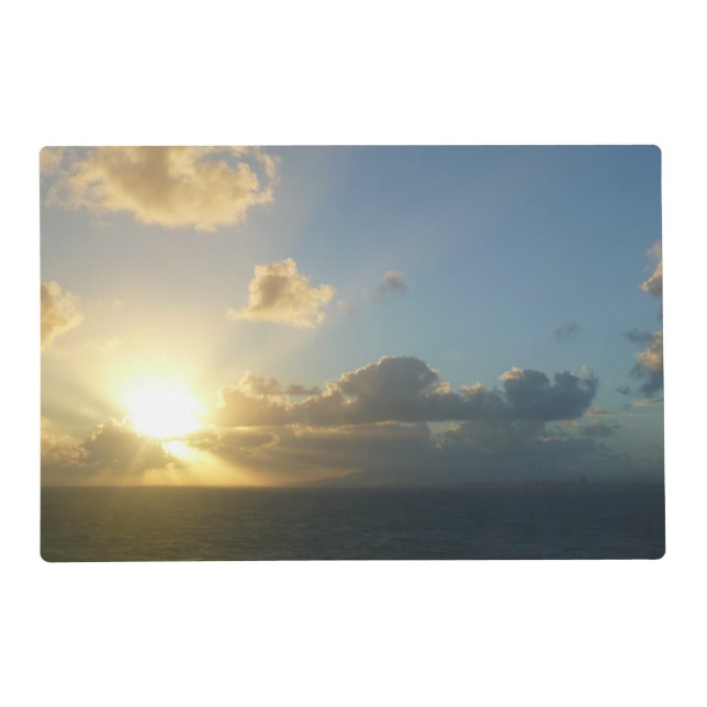 Sunrise over San Juan II Puerto Rico Placemat (Front)