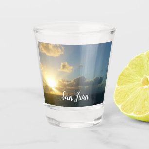 Sunrise over San Juan II Puerto Rico Shot Glass