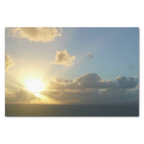 Sunrise over San Juan II Puerto Rico Tissue Paper