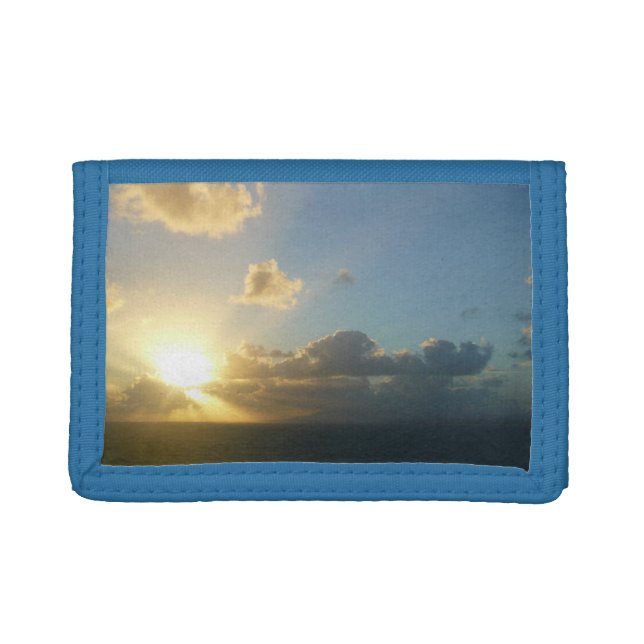 Sunrise over San Juan II Puerto Rico Trifold Wallet (Front)