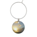 Sunrise over San Juan II Puerto Rico Wine Glass Charm