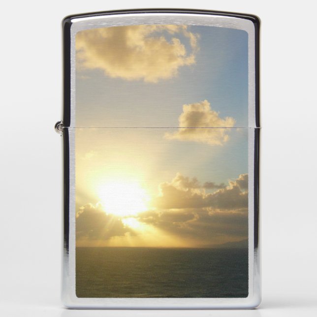 Sunrise over San Juan II Puerto Rico Zippo Lighter (Front)