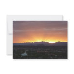 Sunrise over St. George Utah Landscape