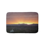 Sunrise over St. George Utah Landscape Bath Mat