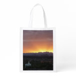 Sunrise over St. George Utah Landscape Grocery Bag