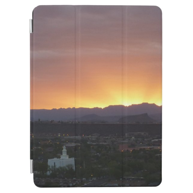 Sunrise over St. George Utah Landscape iPad Air Cover (Front)