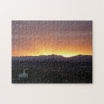 Sunrise over St. George Utah Landscape Jigsaw Puzzle