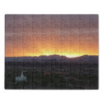 Sunrise over St. George Utah Landscape Jigsaw Puzzle