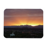 Sunrise over St. George Utah Landscape Magnet
