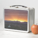 Sunrise over St. George Utah Landscape Metal Lunch Box