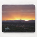 Sunrise over St. George Utah Landscape Mouse Pad