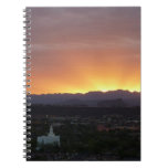 Sunrise over St. George Utah Landscape Notebook