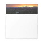 Sunrise over St. George Utah Landscape Notepad
