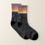Sunrise over St. George Utah Landscape Socks