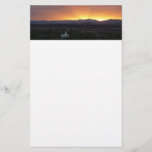 Sunrise over St. George Utah Landscape Stationery
