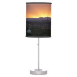 Sunrise over St. George Utah Landscape Table Lamp