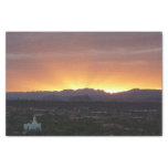 Sunrise over St. George Utah Landscape Tissue Paper