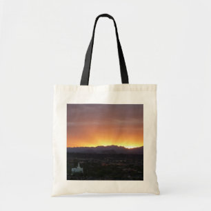 Sunrise over St. George Utah Landscape Tote Bag