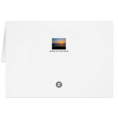 Sunrise over Storm Clouds Cards (Back Horizontal)