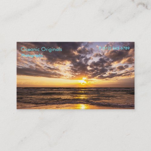 Sunrise Over Surfers Paradise Business Card