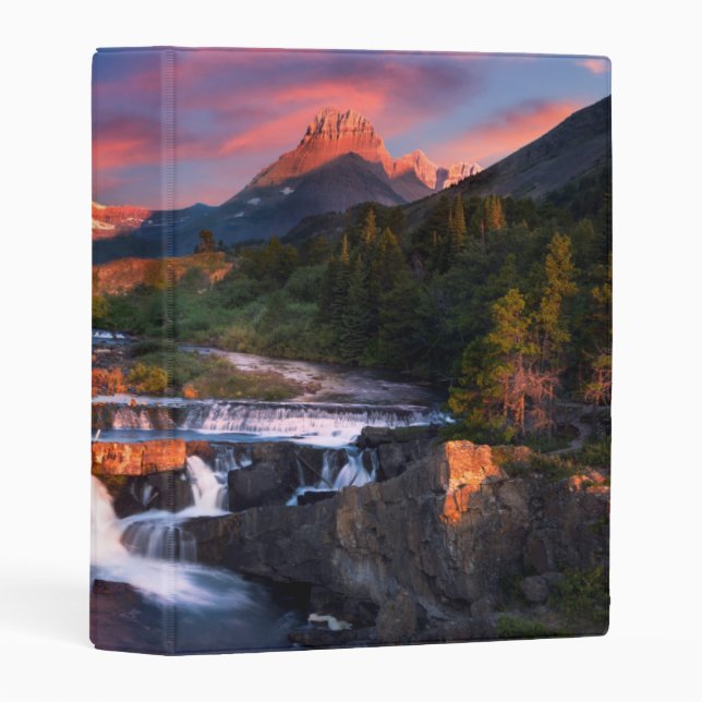 Sunrise over Swiftcurrent Creek Mini Binder (Front/Spine)