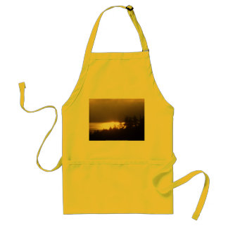 Sunrise Over the Columbia River #4 Adult Apron