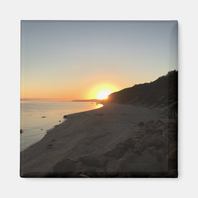 Sunrise Over the Long Island Sound Magnet (Front)