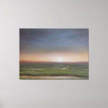 Sunrise Over the Marsh - Canvas Print
