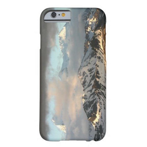 Sunrise over the mountain ranges on South 2 Barely There iPhone 6 Case