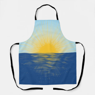 Sunrise over the Ocean New Beginnings Apron