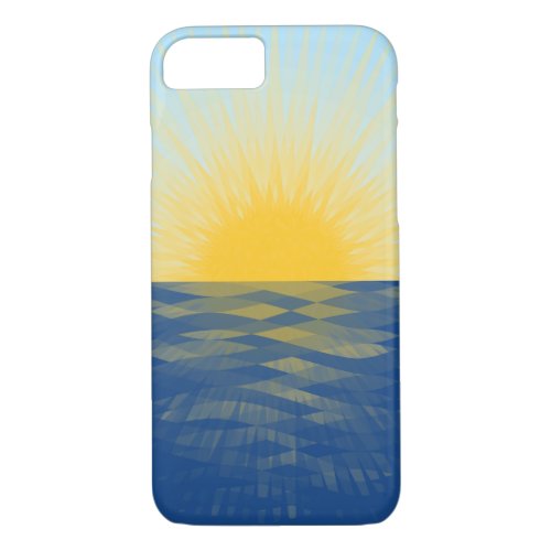 Sunrise over the Ocean New Beginnings iPhone 87 Case