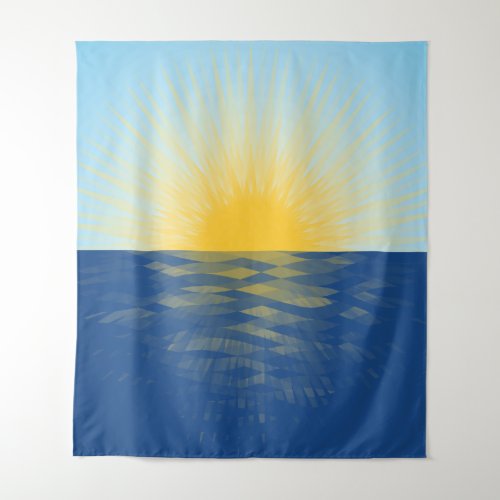 Sunrise over the Ocean New Beginnings Tapestry