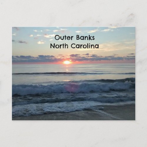 Sunrise over the Outer Banks of North Carolina Postcard