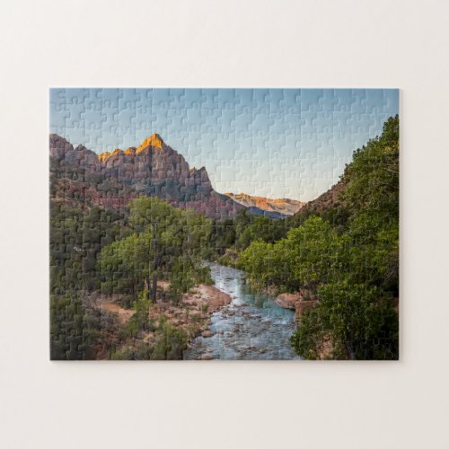 Sunrise Over the Watchman Jigsaw Puzzle