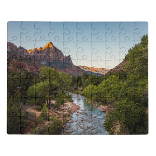 Sunrise Over the Watchman Jigsaw Puzzle