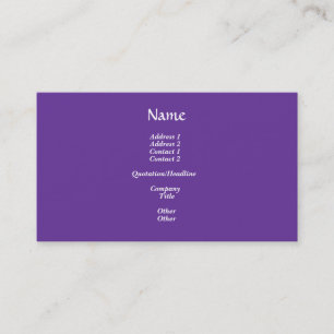 Sunrise over the Waterfalls Fractal Business Card