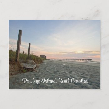 Sunrise Pawleys Island South Carolina Post Card by luvtravel at Zazzle