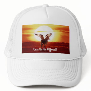 Sunrise Pegasus Trucker Hat