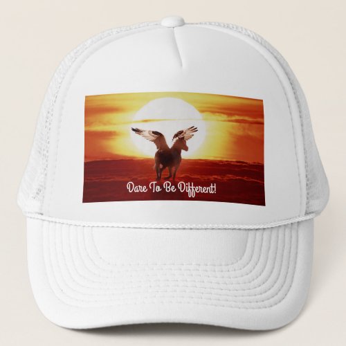 Sunrise Pegasus Trucker Hat