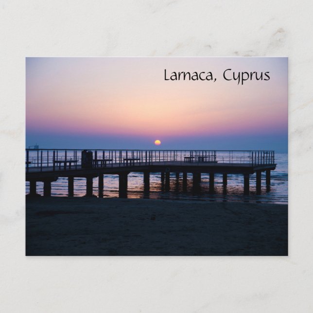 Sunrise Pier Postcard (Front)