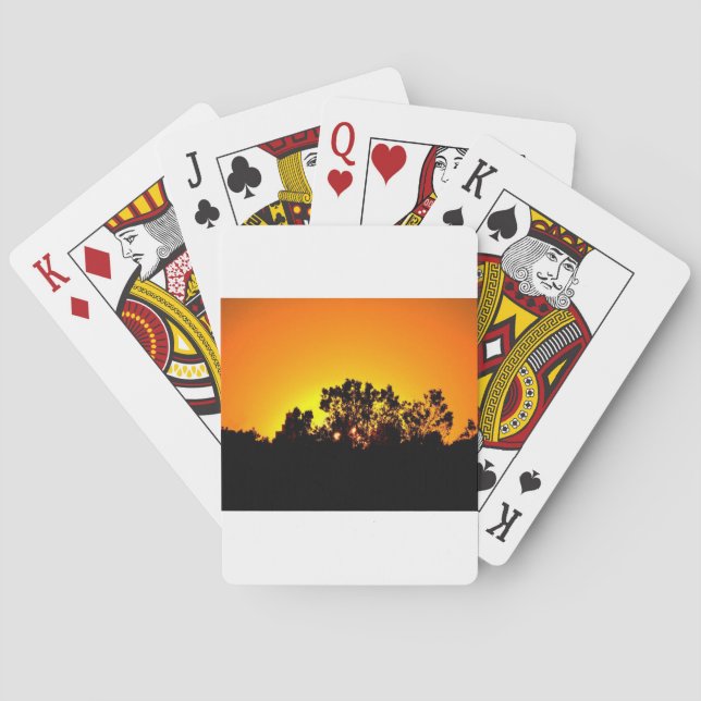 Sunrise Poker Cards (Back)