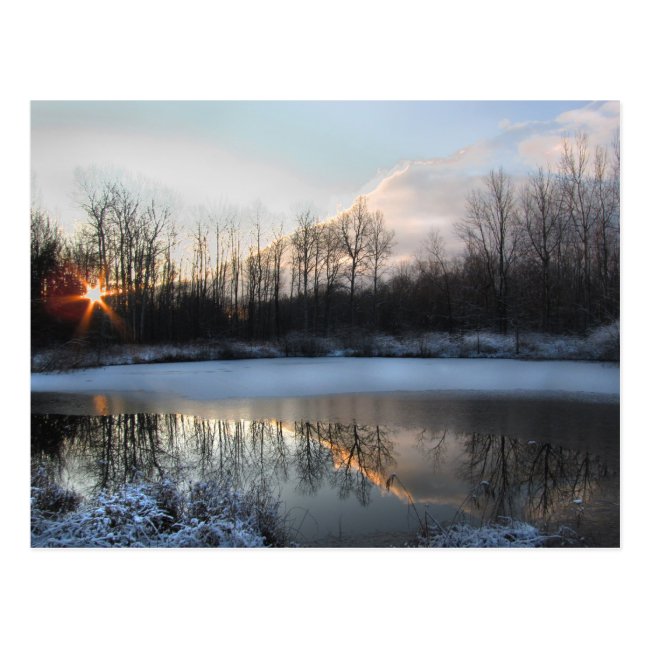 Sunrise Pond in Upstate New York
