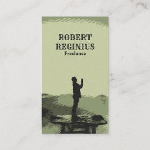 sunrise potrait 8 bit lux business card