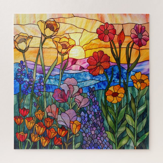 Sunrise Puzzle (Vertical)