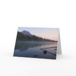 Sunrise Reflection at String Lake II Card