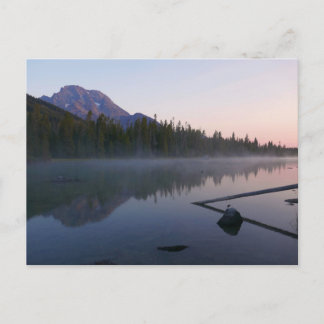 Sunrise Reflection at String Lake II Postcard
