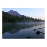 Sunrise Reflection at String Lake II Poster