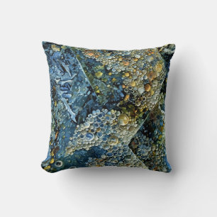 Sunrise Revelation Abstract Art Throw Pillow